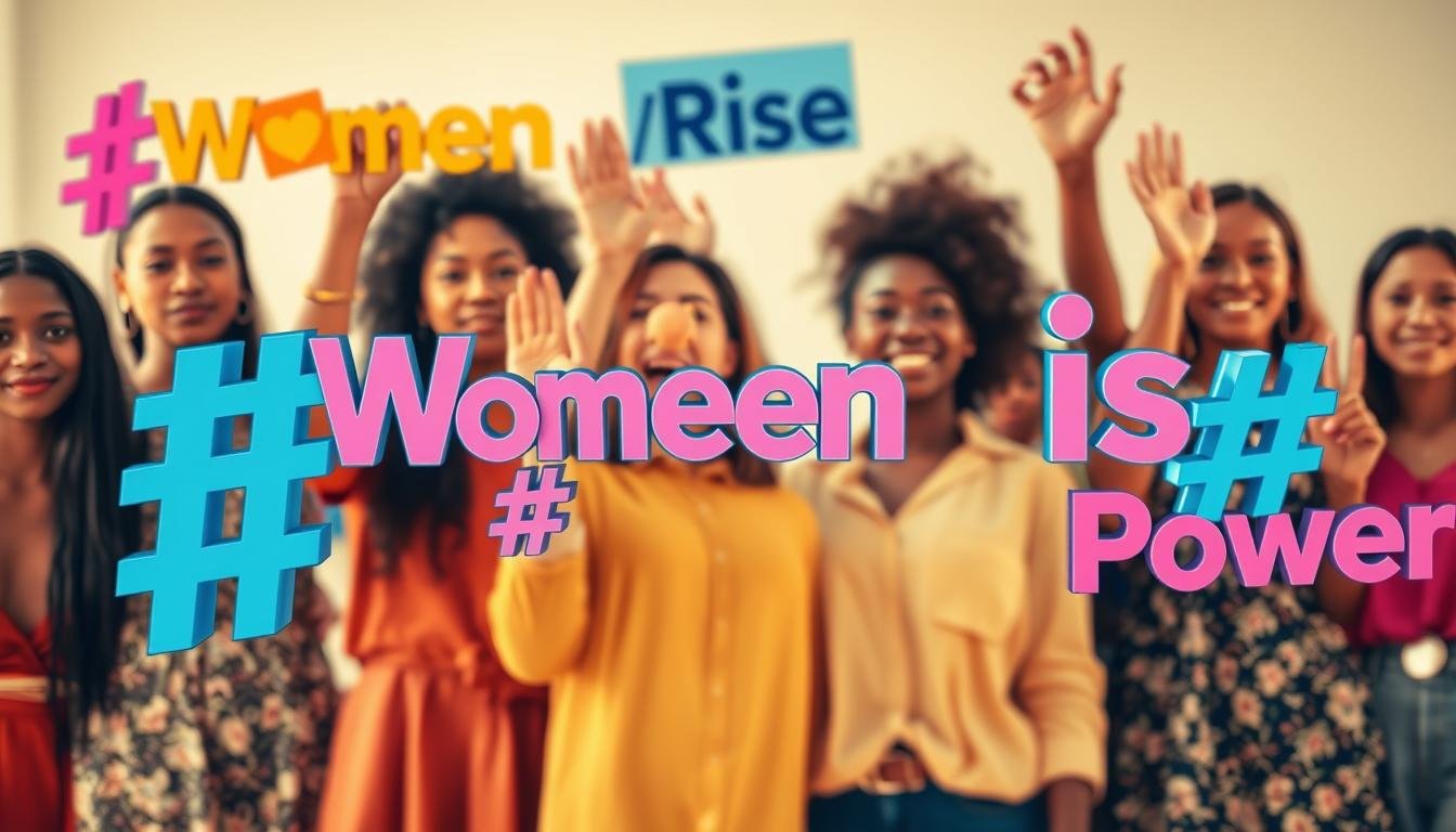 women empowerment hashtags