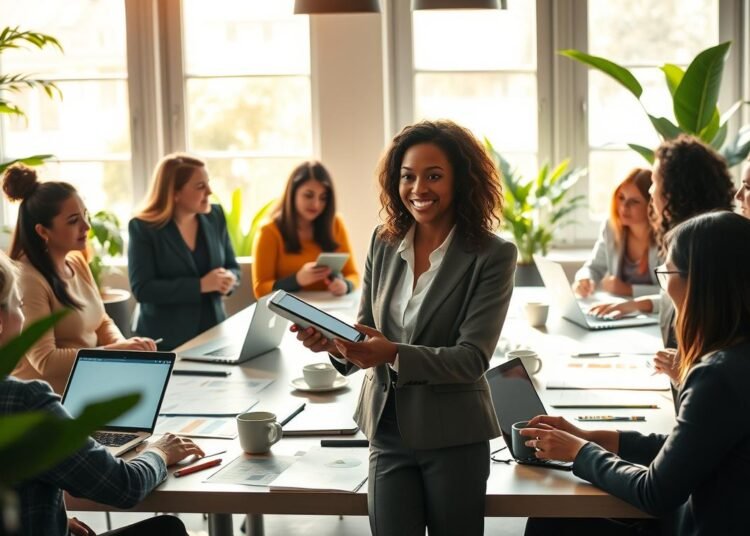 برامج دعم رائدات الأعمال