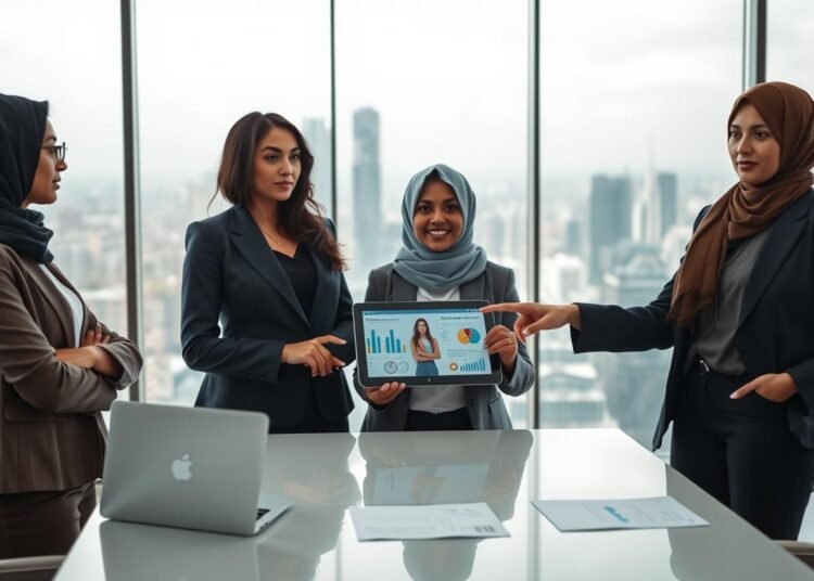 نساء في مناصب قيادية عربية